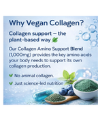 Nuviita Vegan Collagen Gummies – Amino Acid Complex with Biotin, Zinc & Vitamin C